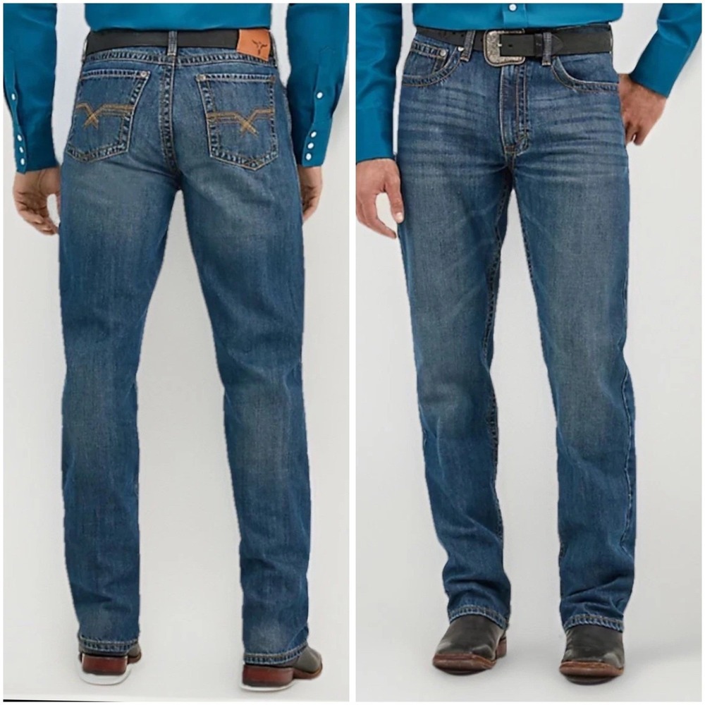 Wrangler 20X 33MWXAB Men's 30x30 Jeans Extreme Relaxed Straight No. 30 Denim